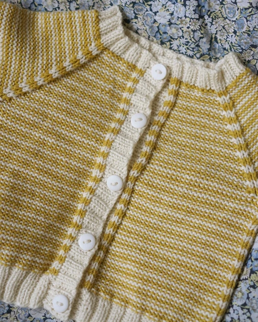 ANHOLT CARDIGAN - BABY fra Kit Couture